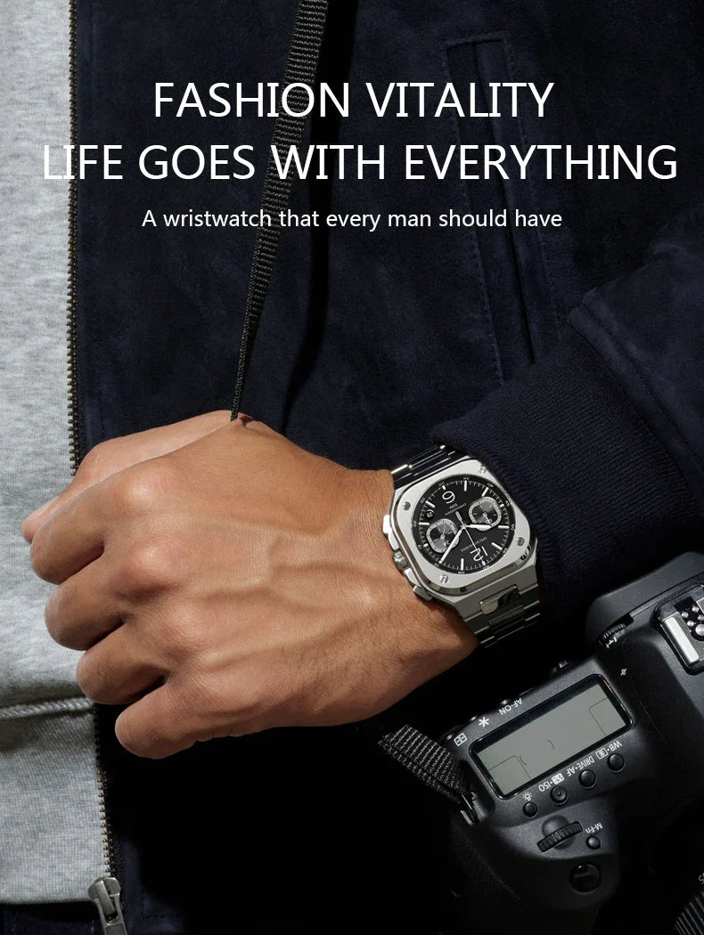 Specht & Sohne Chrono BR Quartz - White Color