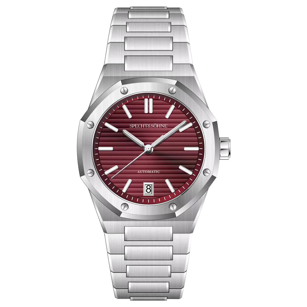 Specht & Sohne SP0026 Automatic - Wine Red Color
